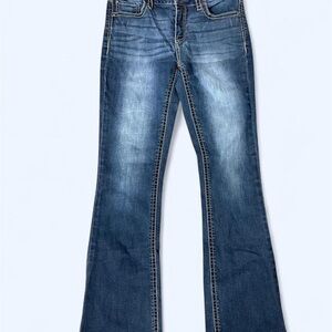 Daytrip Dark Blue Flare Jeans